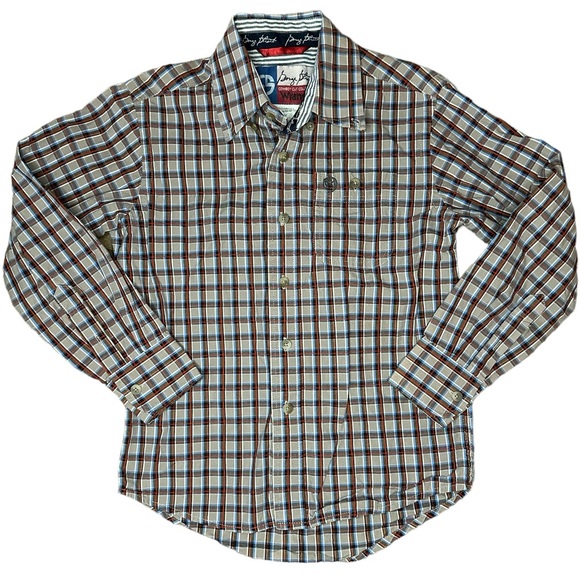 Wrangler Boy's George Strait Collection Long Sleeve Button‎ Down Shirt Medium - Picture 1 of 4
